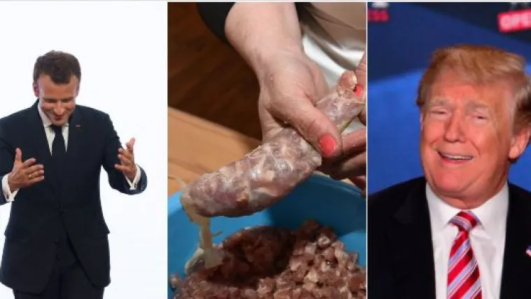 Macron bez dlake na jeziku: 'Razgovori s Trumpom su kao kobasice, bolje da ne znate &scaron;to je unutra'