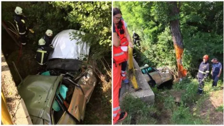 FOTO Teška prometna nesreća u Selnici: autom sletio u jarak i poginuo od zadobivenih ozljeda