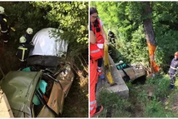 FOTO Teška prometna nesreća u Selnici: autom sletio u jarak i poginuo od zadobivenih ozljeda