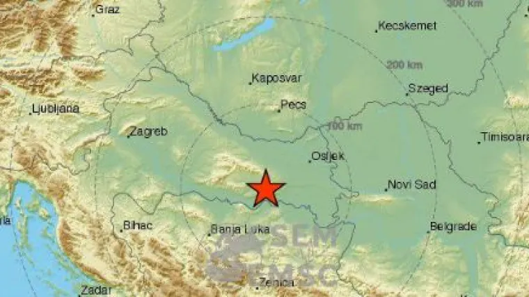 'Prvo se čula buka, a onda se namje&scaron;taj počeo tresti. Ma cijela zgrada se tresla'