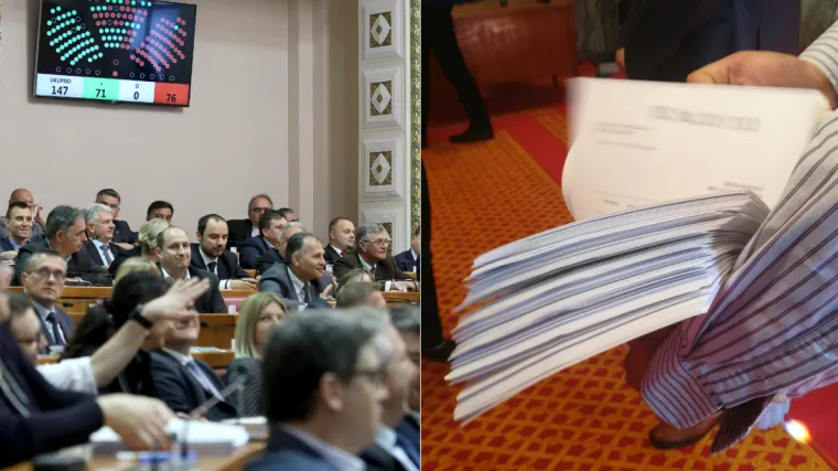 UŽIVO Saborski maraton: SDP u sabornici s 360 amandmana 'napada' lex LNG