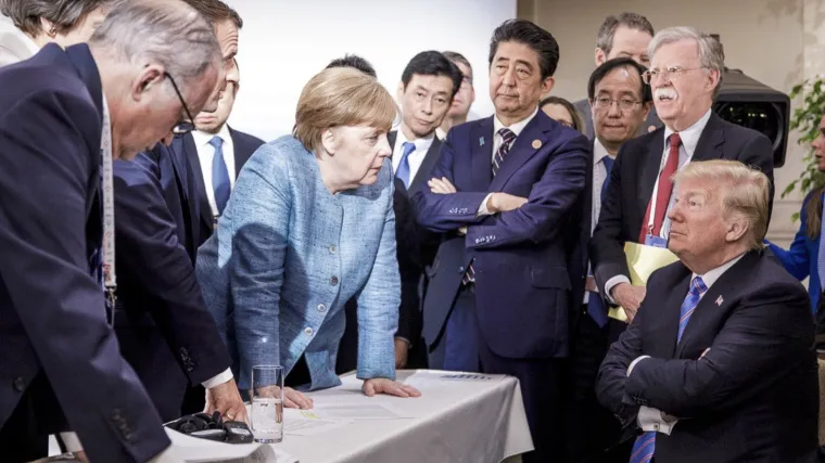 Merkel protiv Trumpa: Fotografija koja je već u&scaron;la u povijest?