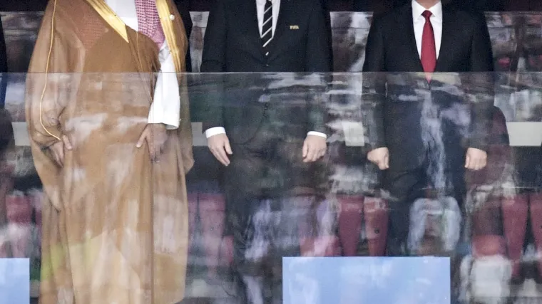 Kako su se zabavljali Putin, Infantino i saudijski princ: Pogledajte njihove reakcije na golove