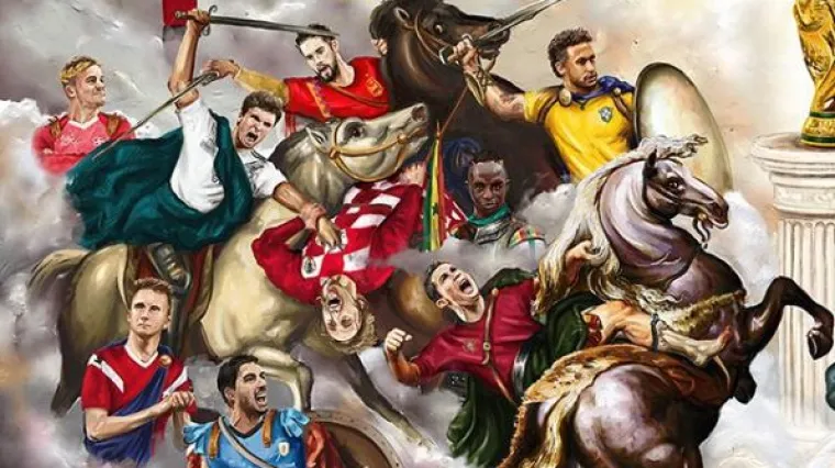 Mi smo vječita 'sprdnja': nogometa&scaron;i na slici kao bogovi, Modrić jedini umire