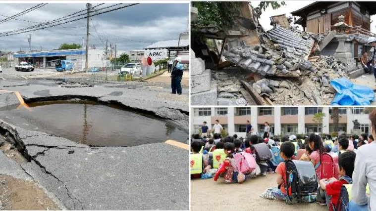 FOTO Najmanje troje mrtvih i 200 ozlijeđenih u potresu u Japanu: Vlasti očekuju jo&scaron; potresa