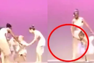 Djevojčica se rasplakala na pozornici, a onda je otac uzeo stvar u svoje ruke