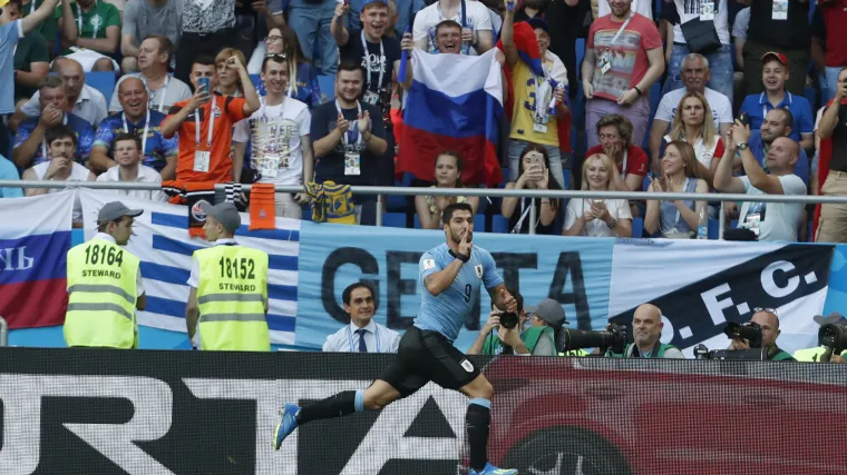 Urugvaj pobjedom protiv Saudijske Arabije do &scaron;est bodova i plasmana u osminu finala