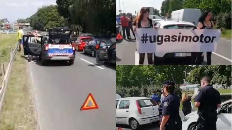 Ako ste i vi sudjelovali u blokadi prometa, očekujte 'čestitku' od policije
