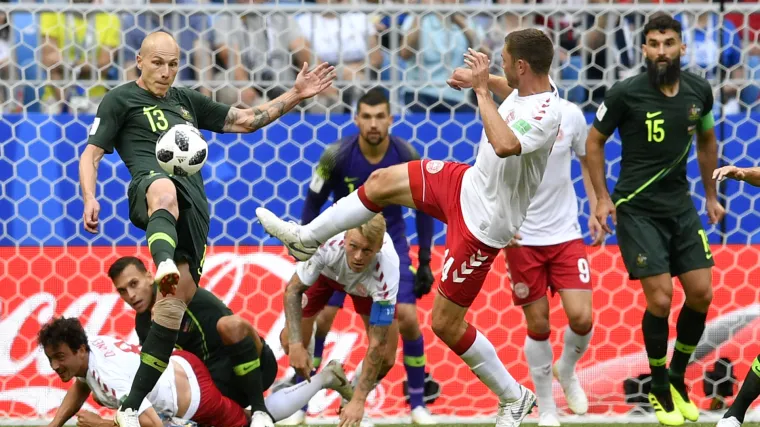 Danska i Australija remizirale u Samari: Eriksen doveo Skandinavce u vodstvo, Jedinak poravnao za 'klokane'