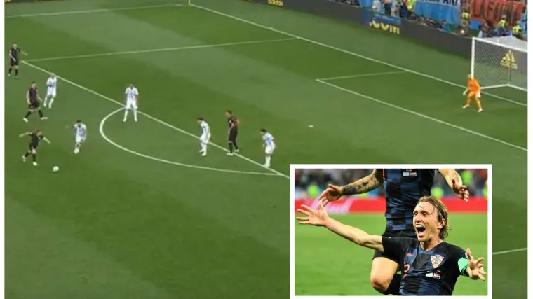 Modrić je zabio jedan od onih svojih golova, dakle &ndash; spektakularan