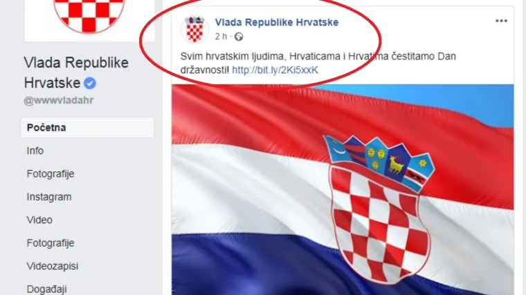 Vlada čestitala Dan državnosti ' hrvatskim ljudima', redaju se urnebesni komentari