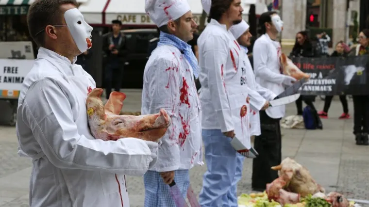 Francuski mesari traže za&scaron;titu policije od vegana
