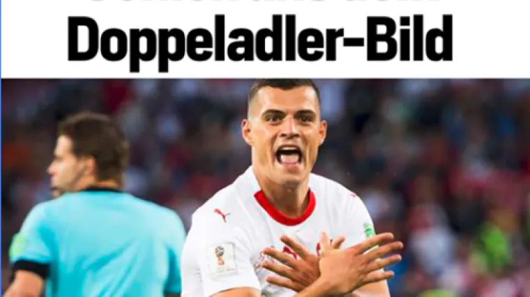 Skandalozan potez &scaron;vicarskog lista: Pozvali navijače da simbolom dvoglavog orla podrže reprezentaciju