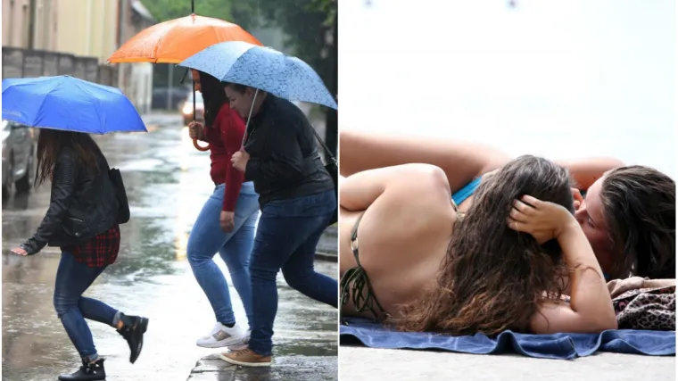 Bit će ki&scaron;e, grmljavine, ali i sunca... ovisno o tome gdje putujete