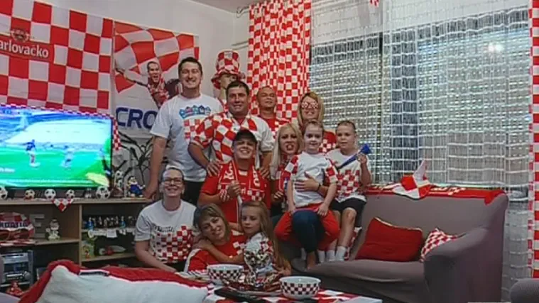 Bili smo kod obitelji koja je svoj dom pretvorila u pravi kockasti navijački raj