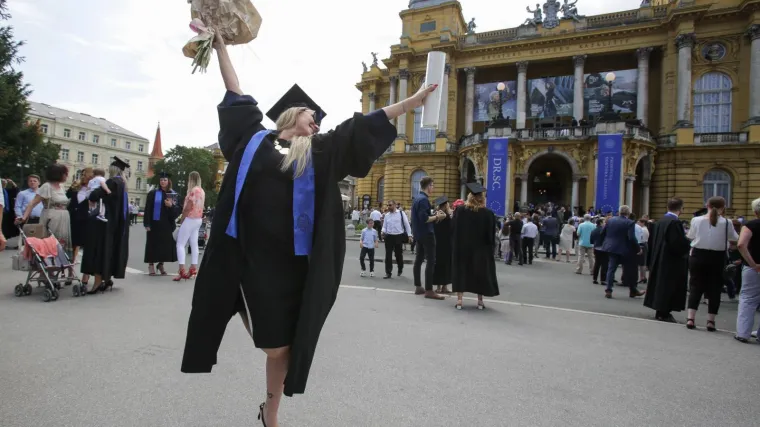 FOTO Sveučili&scaron;te u Zagrebu promoviralo 368 novih doktora znanosti i umjetnosti