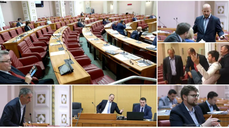 VIDEO Burno u Saboru: Padale optužbe, psovke, vrijeđanja, Pupovac vikao: 'Izbacite me kao Pernara'