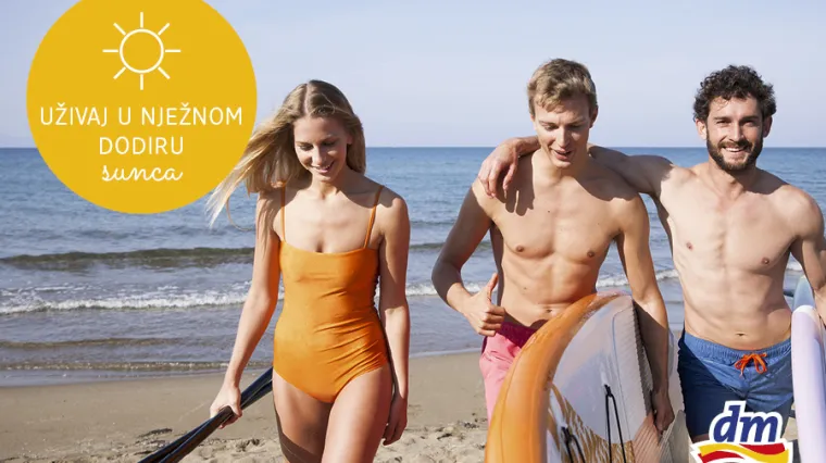 Sunce se nosi bezbrižno - u torbi za plažu koju ti poklanja dm