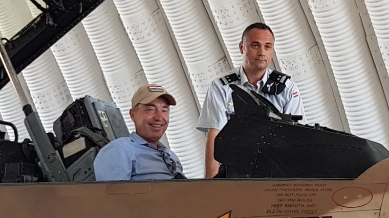 Krstičević u Ramat Davidu: 'San nam je 2020. na hrvatskom nebu vidjeti dva aviona iz ove baze'