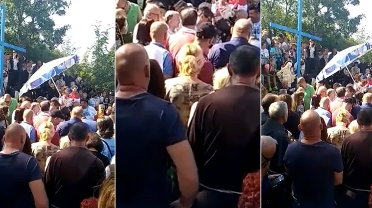 VIDEO Kako je najavio tako je i napravio: Mamić u Međugorju predvodio molitvu krunice