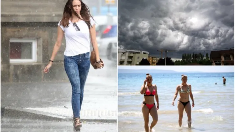 Temperature idu do 31 stupanj, ali ki&scaron;a će nam stalno remetiti planove. Evo kad stiže razvedravanje