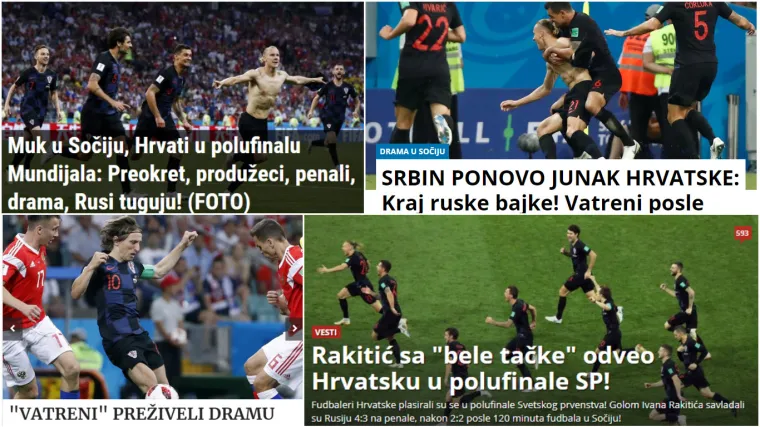 Pi&scaron;u o kraju ruske bajke, hvale Rakitića, ali opet pi&scaron;u da je Srbin najzaslužniji za pobjedu