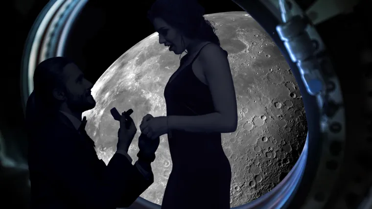 Zaprosite dragu u svemiru: Ljubav koja seže sve do Mjeseca uskoro će postati stvarnost