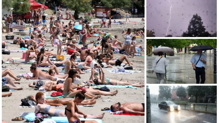 Stiže nova promjena vremena, zbog grmljavine i ki&scaron;e meteoalarm opet izdao upozorenje