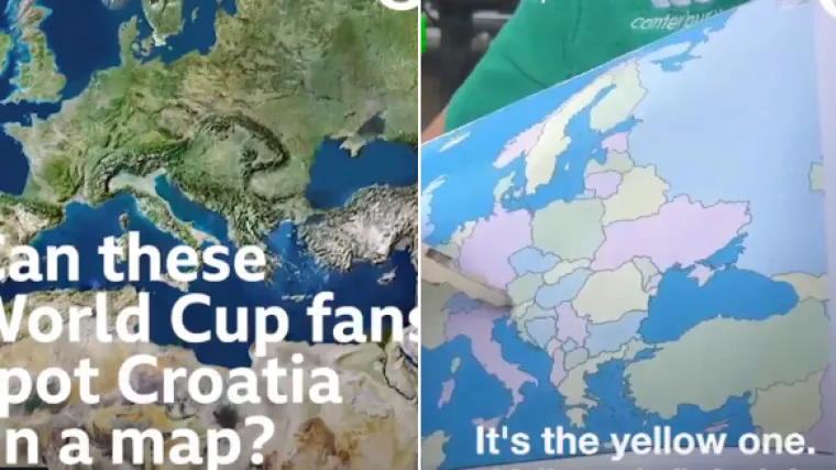 VIDEO Upitali Engleze znaju li gdje se Hrvati nalaze na karti: Evo s čime nas povezuju