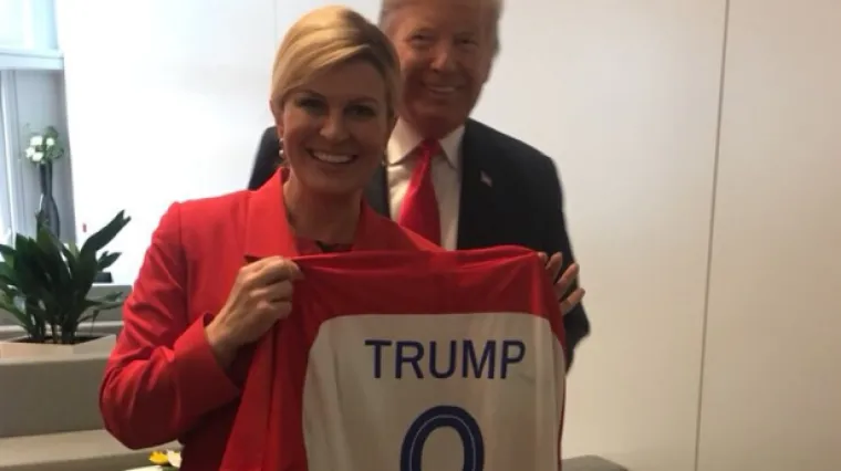 Predsjednica blista, Amerika je uz nas