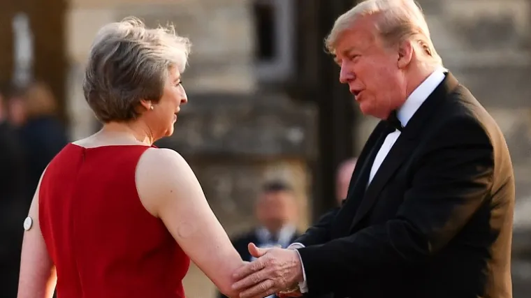 Evo za&scaron;to si Trump i May međusobno zahvaljuju