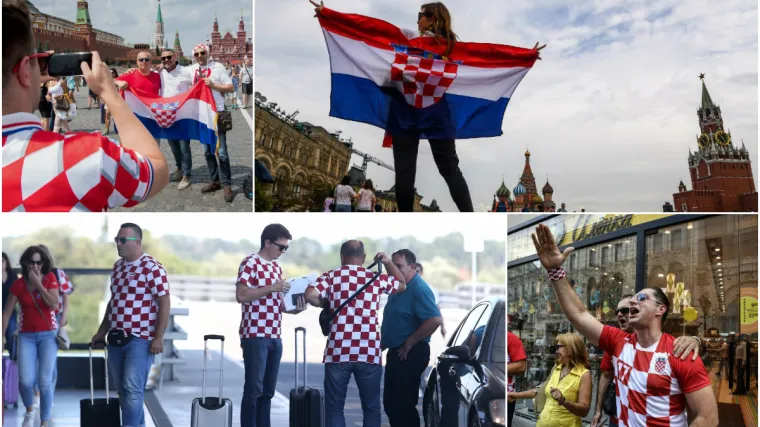 Hrvati već počeli ludovati po Moskvi, stiže i navijačko pojačanje iz Zagreba