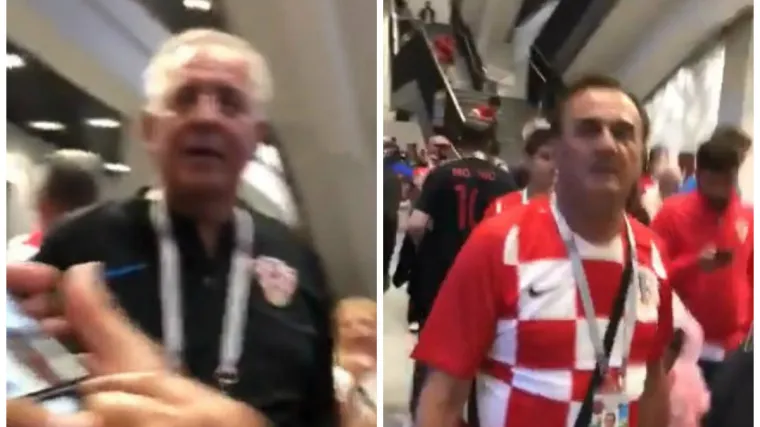 VIDEO Navijačica Vatrenih burno reagirala na Ivu Sanadera, u obranu mu stao Kulu&scaron;ić