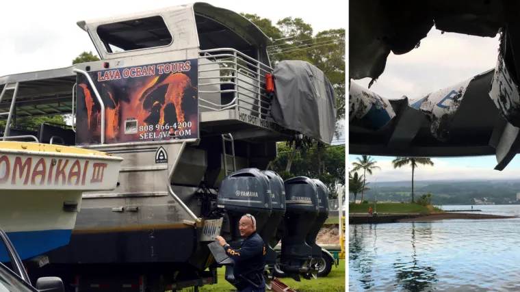 Užareni 'projektili' iz vulkana pogodili brod pun turista: 'Bilo je zastra&scaron;ujuće!'