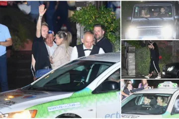 Vatreni i njihove bolje polovice feštu nastavili u poznatom restoranu