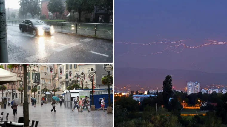 Ne zaboravite ki&scaron;obrane: Očekujte jake pljuskove s grmljavinom