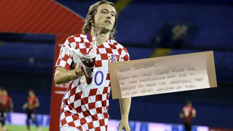 Modrić odgovorio hrabroj Seleni (5): 'Kako ti navijaš za nas, tako i mi igrači navijamo za tebe'