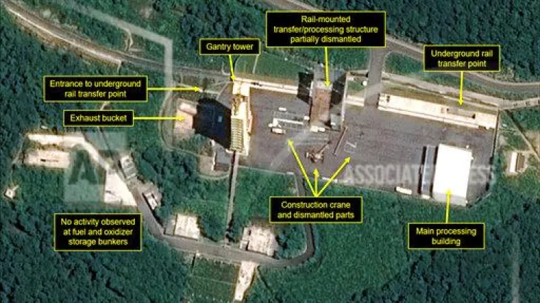 Sjeverna Koreja počela je demontirati postrojenje za lansiranje raketa