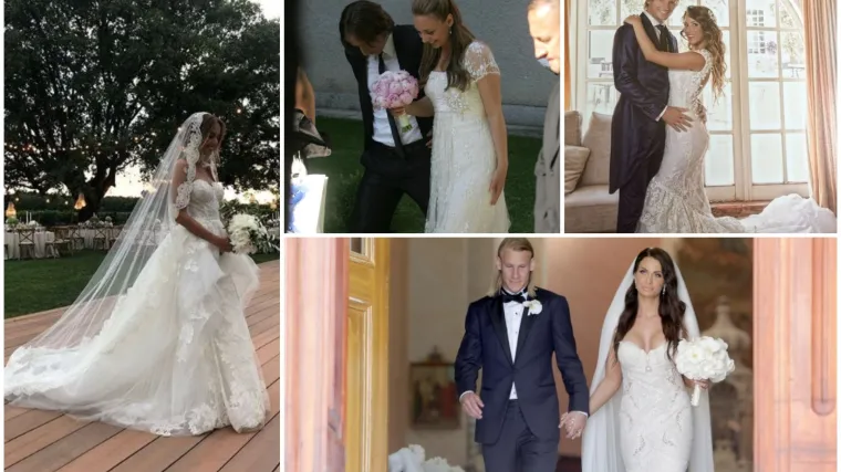 Svi pričaju o Frankinoj, ali prisjetite se rasko&scaron;nih vjenčanica ostalih 'vatrenih' supruga