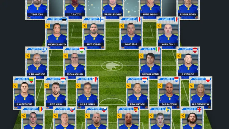 Panini album kao inspiracija: Europol na zanimljiv način traži bjegunce među kojima je i Hrvat