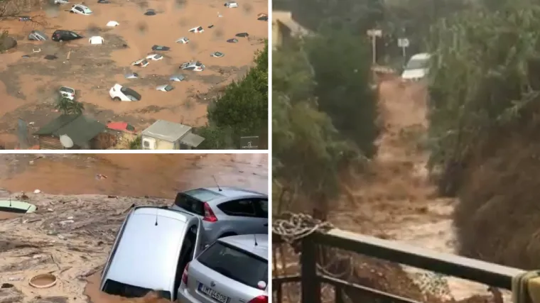 Obilna ki&scaron;a izazvala kaos u Ateni: 'Bit će čudo ako ne bude mrtvih'