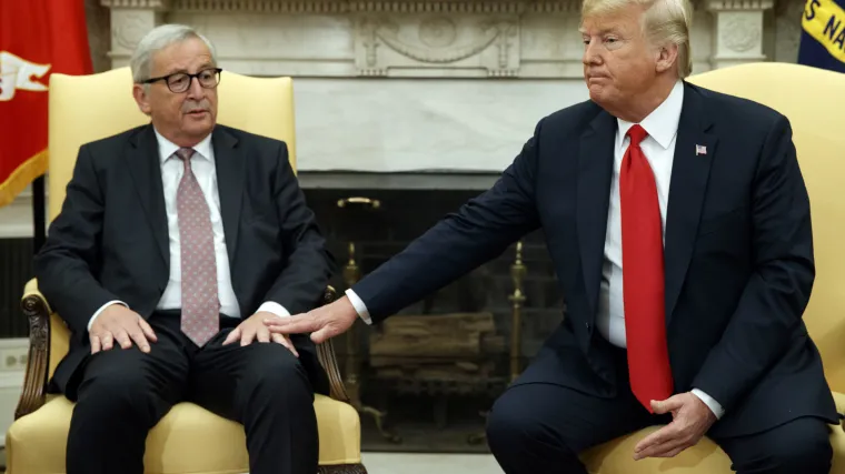 Trump i Juncker zadovoljni pregovorima: 'Bio je to dobar i konstruktivan sastanak'