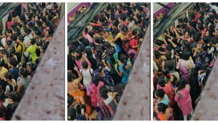 ZET je nula za ovo: U Indiji svako jutro stampedo, voze se na vratima, leže jedan preko drugog!