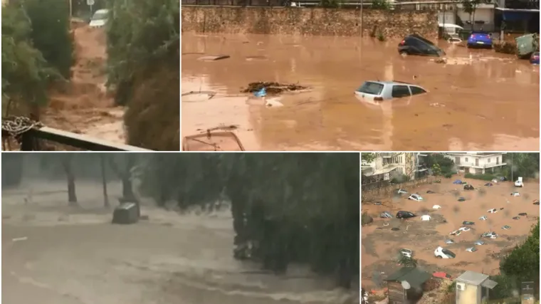 Snažna oluja poplavila predgrađa Atene; 'Bit će čudo ako nema mrtvih'