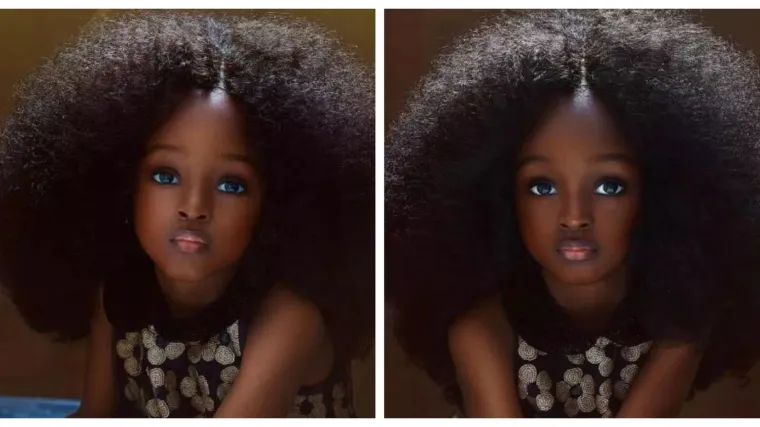 Najljep&scaron;a djevojčica na svijetu: Zove se Jare, dolazi iz Nigerije i izgleda kao anđeo!