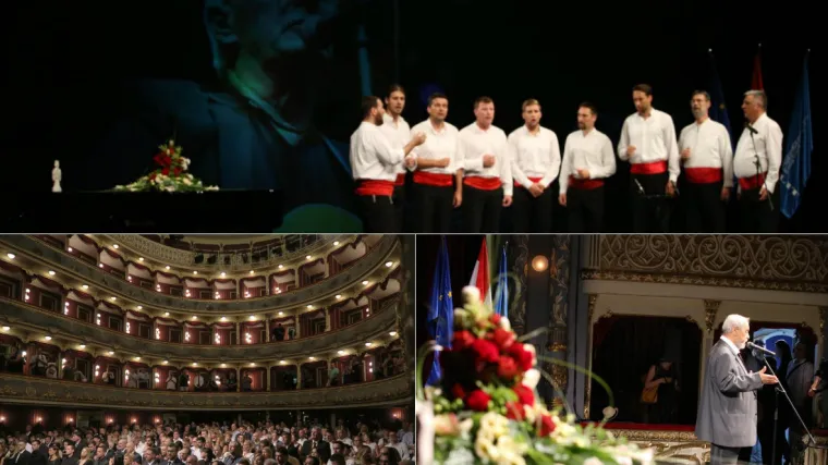 Svi su se do&scaron;li oprostiti od velikana: 'Dragi Olivere, bio si du&scaron;a Hrvatske'