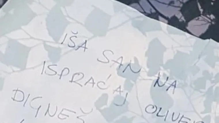 'Iša san na ispraćaj Oliveru...'