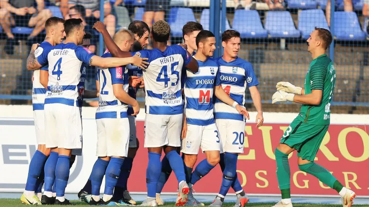 Osijeku dramatični bodovi, Rude&scaron; zabio dva gola u zavr&scaron;nici