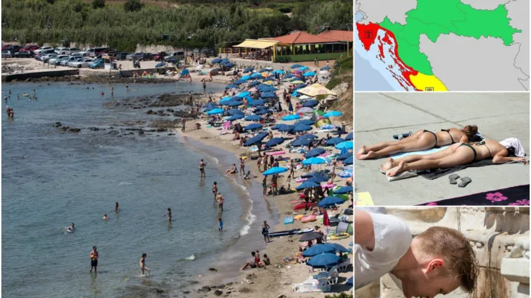 Hrvatska će opet biti najopasnije mjesto u Europi, temperature će rasti i do 36 Celzijevih stupnjeva