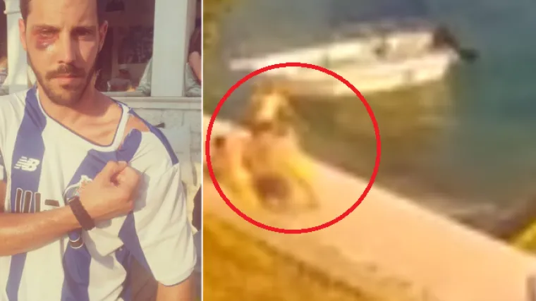 FOTO, VIDEO Strava na Hvaru: Zaskočili dvojicu navijača Porta, jedva uspjeli izbjeći krvavi sukob